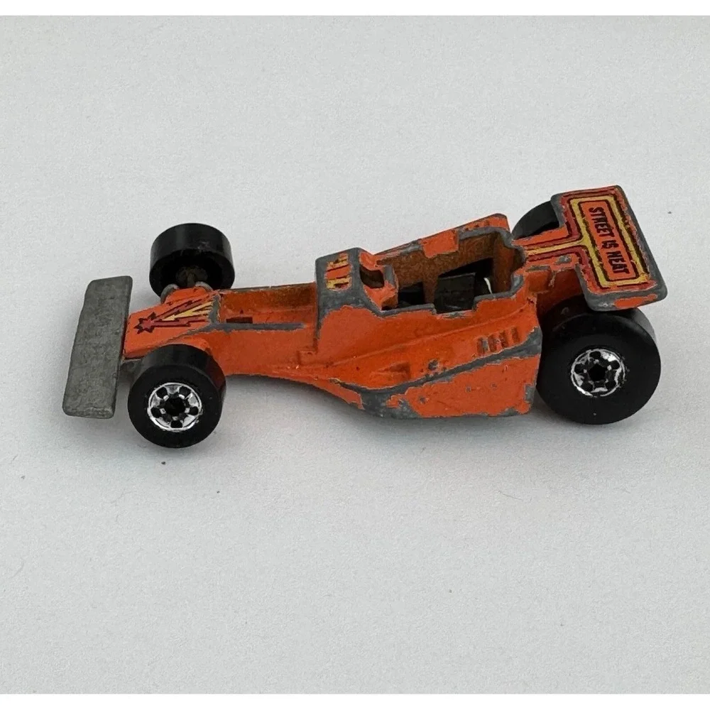 Hot Wheels Land Lord 1981 Mattel Orange Street Is Heat Vintage Diecast Race Car